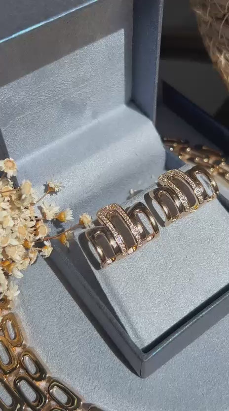 Conjunto Brinco e Colar Rita