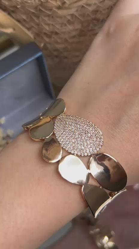 Conjunto Brinco e Anel Torcido