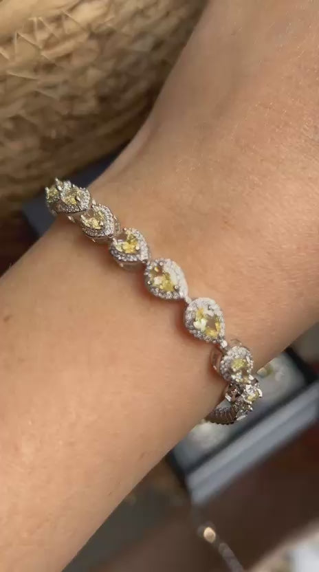 Pulseira Gota Fanncy Yellow