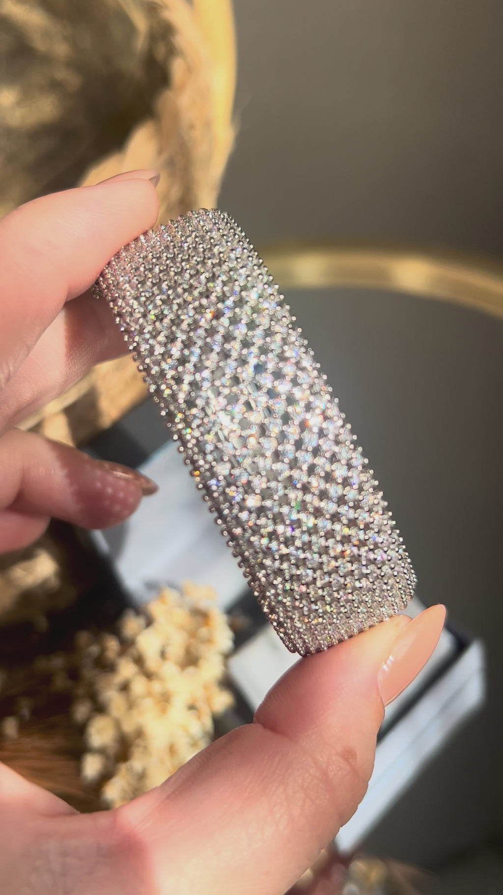 Bracelete Cravejado Luxo