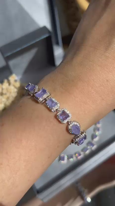 Pulseira Riviera Shapes Ametista Fusion