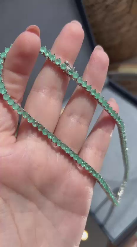 Colar Riviera 3mm 3Garras Turmalina Fusion