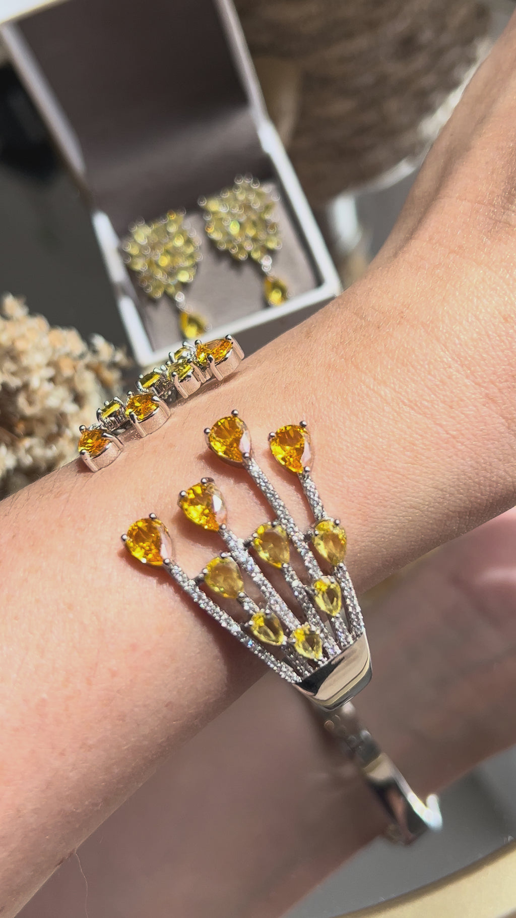 Bracelete Érica Fancy Yellow