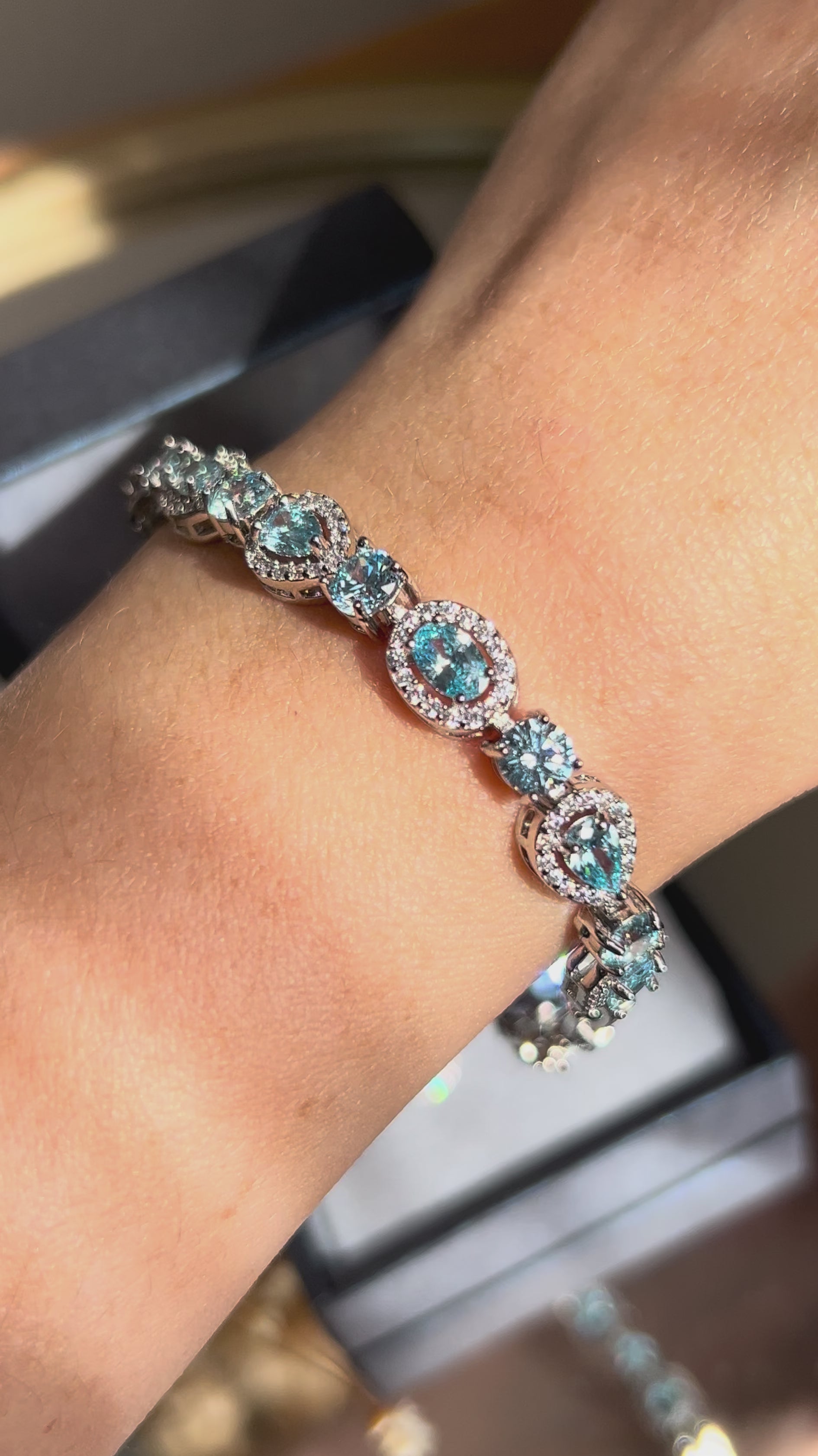 EarCuff Kate Agua Marinha