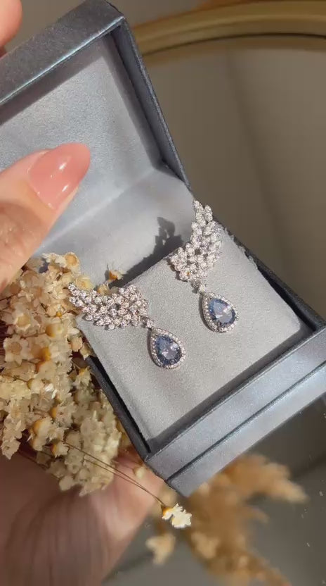 EarCuff Kate Azul Celeste