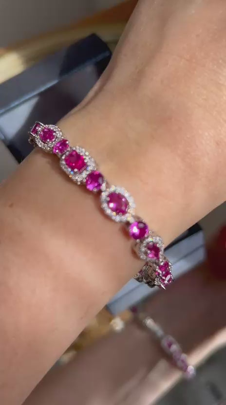 EarCuff Kate Safira Rosa/Pink